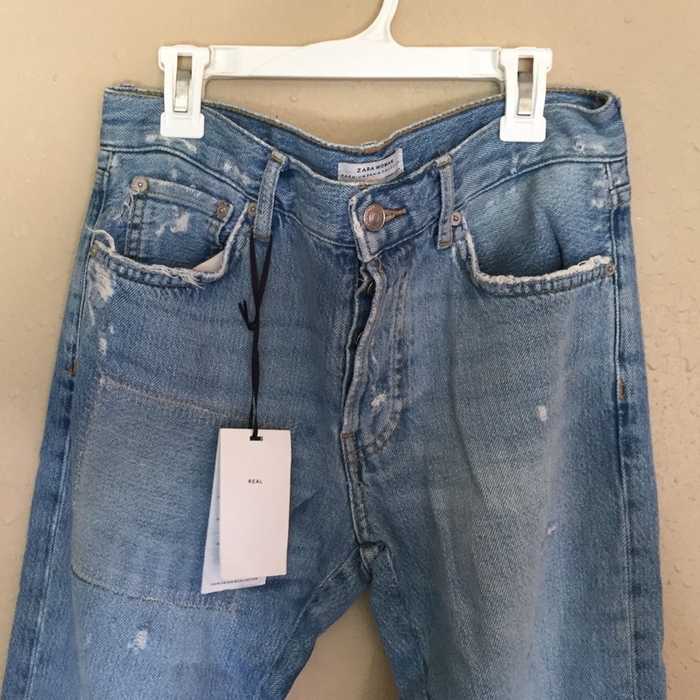Zara Distressed Jeans